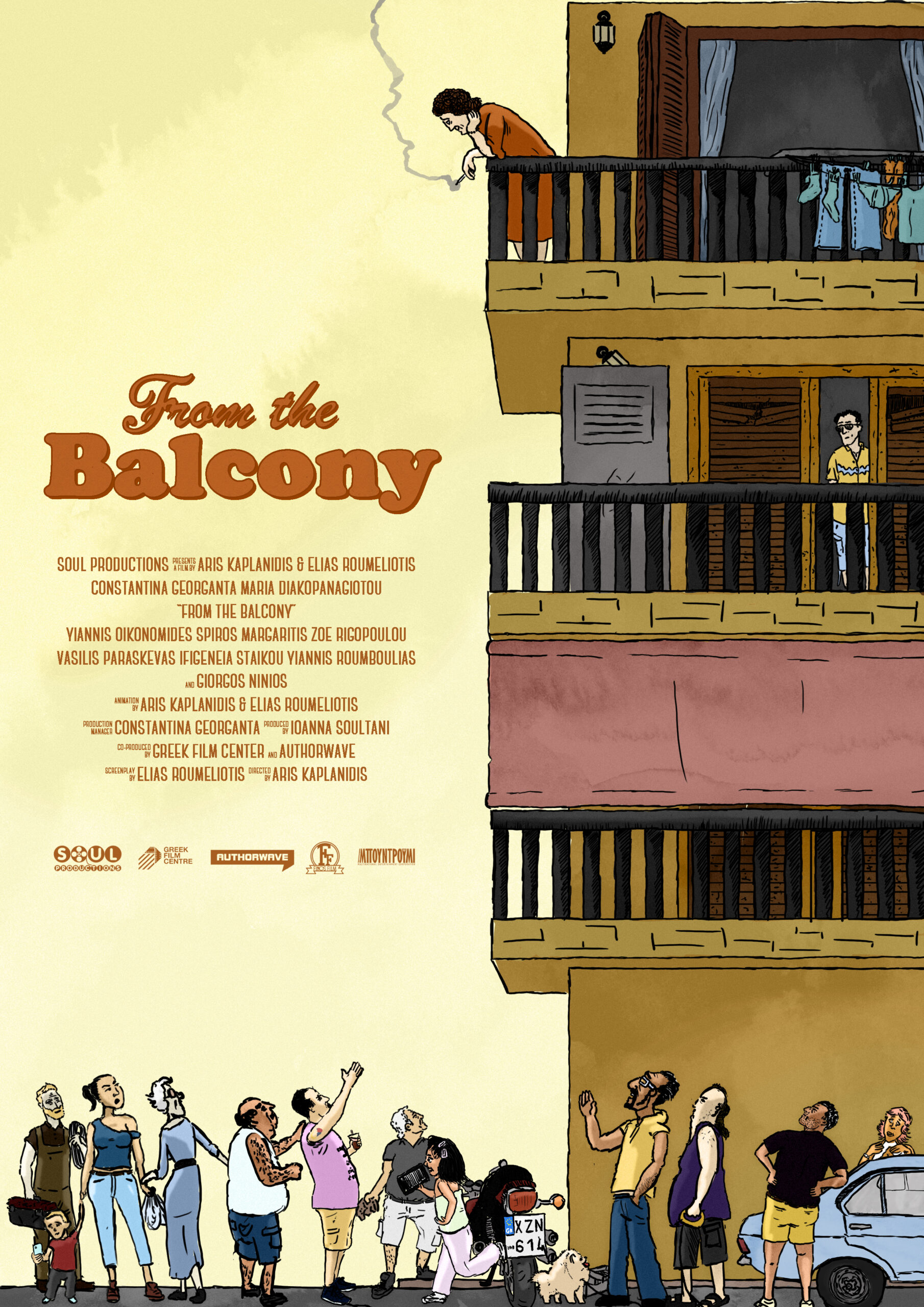 from the balcony poster